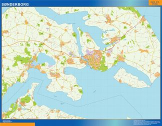 Sonderborg mapa