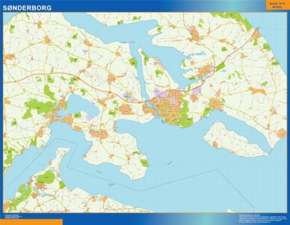 Sonderborg mapa