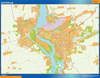 Zaporijia mapa