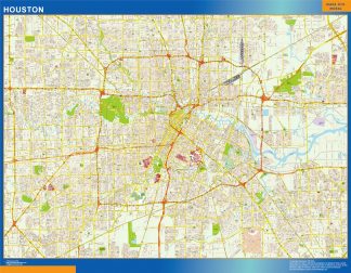 houston mapa para imanes