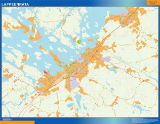 lappeenrata mapa