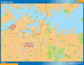 mapa Sydney Bahía