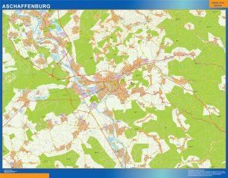 mapa aschaffenburg
