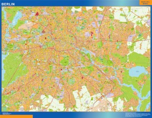 mapa berlin