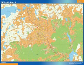mapa bielsko biala