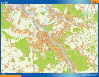 mapa bonn