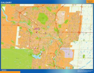 mapa calgary
