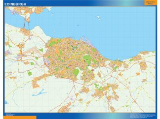 mapa edinburgh