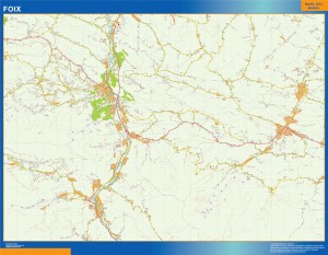 mapa foix