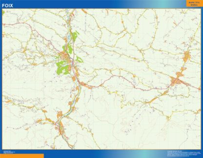 mapa foix