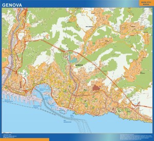 mapa genoa