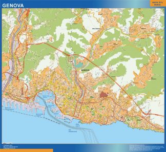 mapa genoa