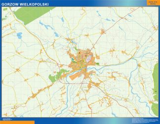 mapa gorzow wielkopolski