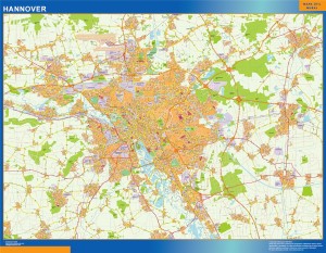 mapa hannover