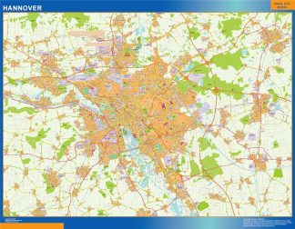 mapa hannover