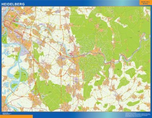 mapa heidelberg