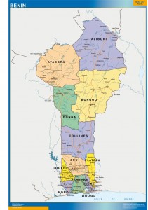mapa imanes benin