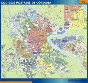 mapa imanes codigos postales cordoba