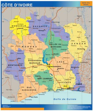 mapa imanes costa marfil