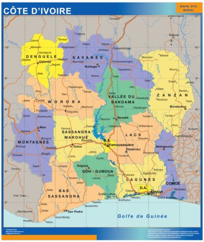 mapa imanes costa marfil