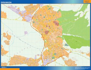 mapa imanes granada