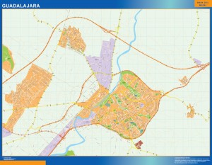mapa imanes guadalajara