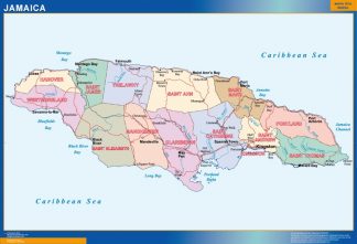 mapa imanes jamaica