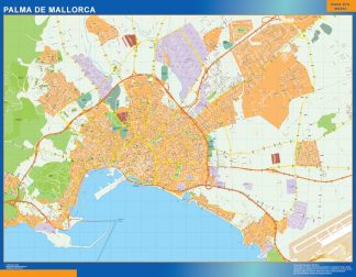mapa imanes palma mallorca