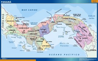 mapa imanes panama