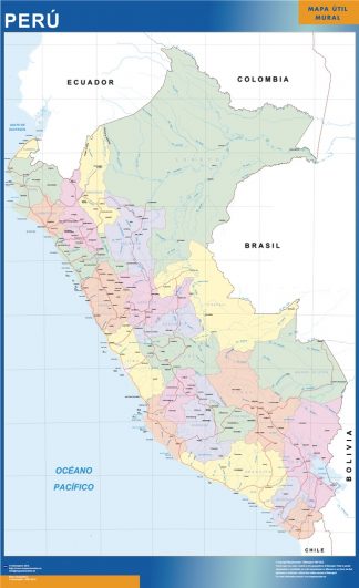 mapa imanes peru