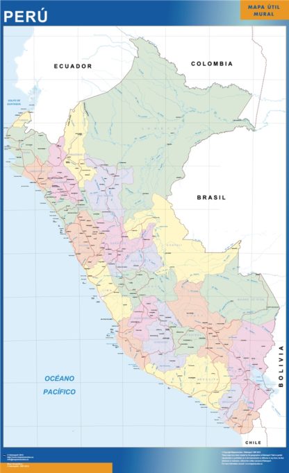 mapa imanes peru
