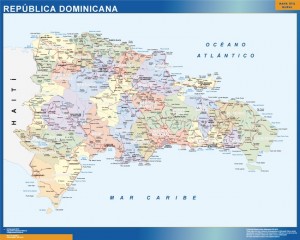 mapa imanes republica dominicana