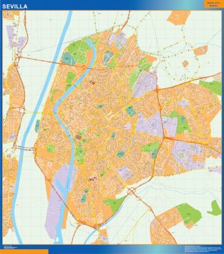 mapa imanes sevilla