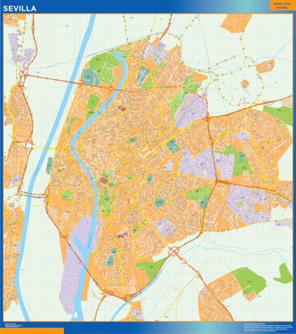 mapa imanes sevilla