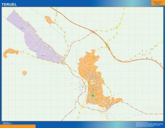 mapa imanes teruel