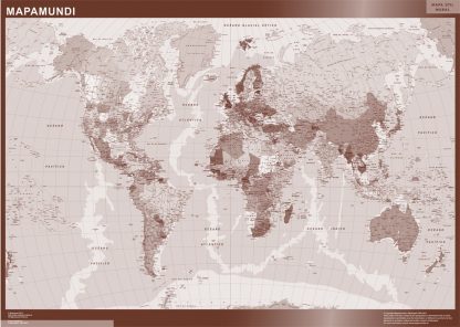 mapa imantado mundo color