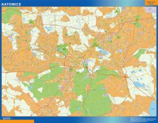 mapa katowice