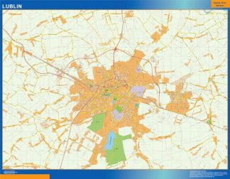mapa lublin