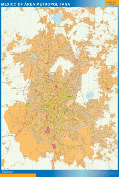 mapa mexico distrito federal