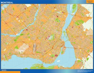mapa montreal
