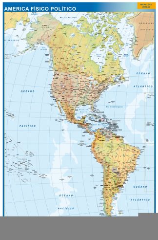 mapa pizarra america