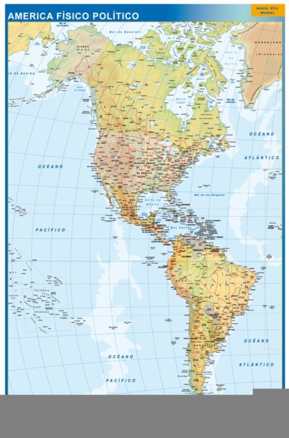 mapa pizarra america