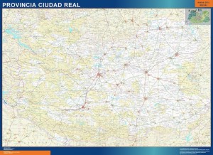 mapa provincia ciudad real