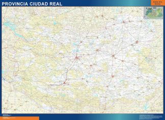 mapa provincia ciudad real