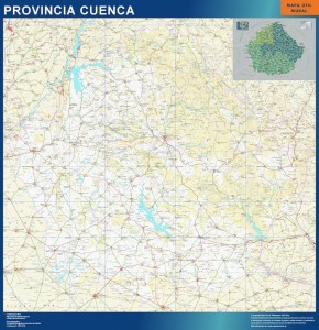 mapa provincia cuenca