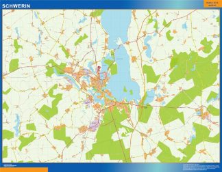 mapa schwerin