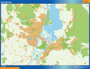 mapa szczecin