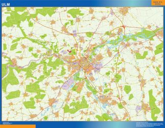 mapa ulm