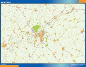 mapa vendome