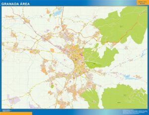 Mapa Imantado Granada Area